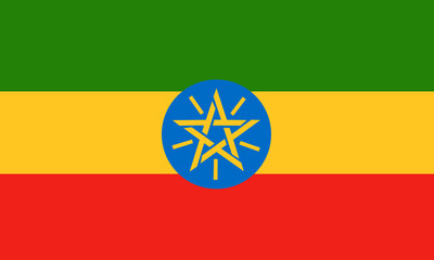Wall Mural - äthiopien fahne ethiopia flag