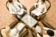 © pressmaster - View from above of business people in armchairs