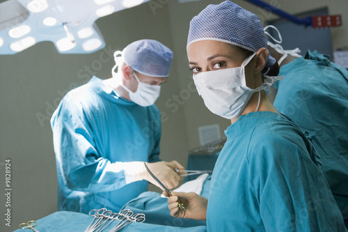 Fotografía Surgeon Getting Ready To Operating On A Patient
