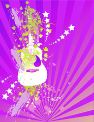 Purple Guitar