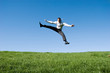 © MaxFX - Businessman jumping in the air