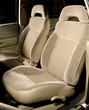 Car back seats interior
