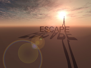 Escape Desolate Space