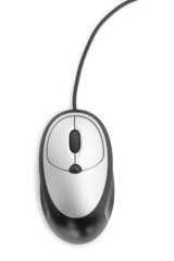 computer mouse isolated on white