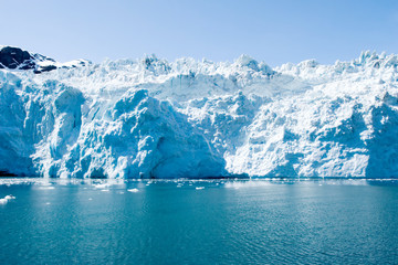  Hubbard glacier in Alaska USA