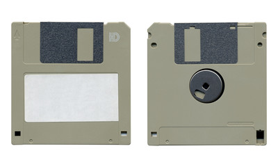 Poster - Magnetic floppy disk for computer data storage