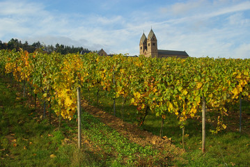 Canvas Print - Rüdesheim Abtei St. Hildegard - Ruedesheim Eibingen Abbey 03