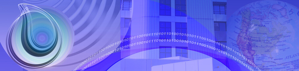 Wall Mural - Banner Technology Media And Business