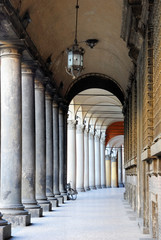 Poster - Italy Bologna typical portico.