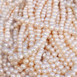Close up of the pearl beads