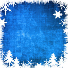 Sticker - Grungy Christmas background