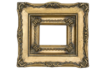 Wall Mural - Antique wooden frame