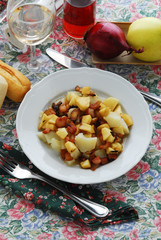 Padellata di patate e mele Contorno Ricetta della Lombardia