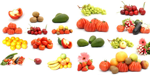  planche de légumes et de fruits