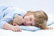 © Renata Osinska - child with teddy bear, sleeping and crying