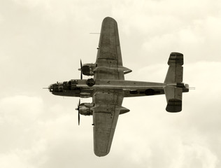 Wall Mural - World War II era American bomber