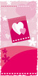 Vector valentine banner