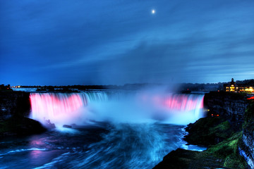 Wall Mural - Beautiful Niagara Falls in the Ontario region