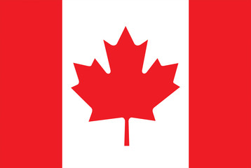 Wall Mural - Canada Flag High Resolution