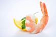 delicious fresh cooked shrimp prepared