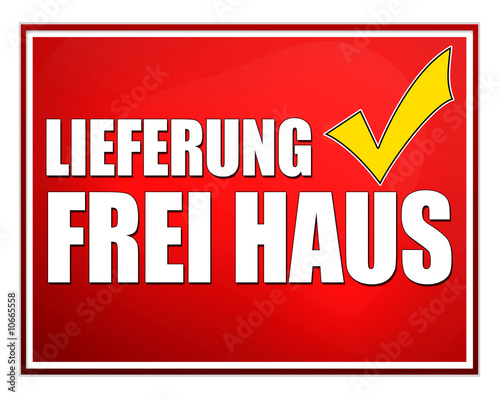 Lieferung Frei Haus Buy This Stock Illustration And Explore