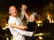 © Nejron Photo - Middle-aged couple dancing waltz at night