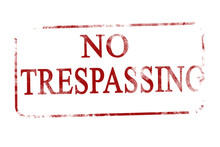 No Strespassing