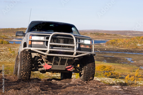 Nowoczesny obraz na płótnie vehicle off-road