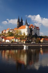 Wall Mural - view on Miessen old town