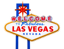 Welcome To Fabulous Las Vegas Isolated Sign