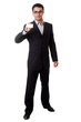 © StepStock - businessman with blank business card