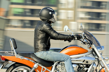 woman on bike