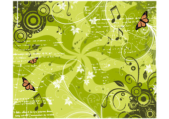 Wall Mural - Summer abstract background