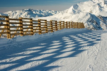 Wall Mural - Ski resort