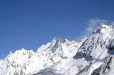 Fototapeta Góry - Caucasus Mountains. Dombaj. Winter
