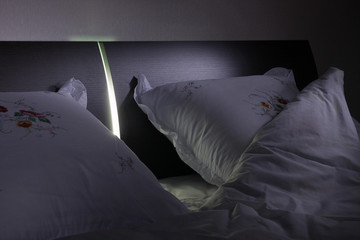 Wall Mural - Night bed.