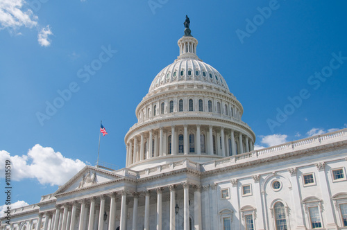 Plakat Kapitol Stanów Zjednoczonych w Waszyngtonie