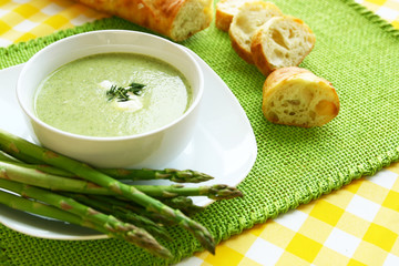 Asparagus cream