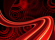 Retro Red Backgrounds With Circles