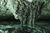 Fototapeta  - grotte eau de source