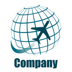 Poster - travel company logo