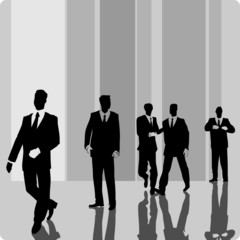 Wall Mural - Businessmen vip-persons