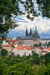 View of the center of Prague