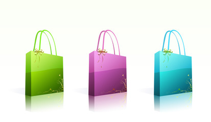 Wall Mural - shopping bags