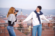 © Bocos Benedict - young couple taking each other pictures