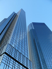 Poster - Deutsche Bank in Frankfurt