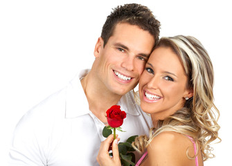Wall Mural - couple in love