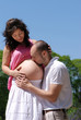 © Andriy Petrenko - Happy beautiful pregnant woman and her husband