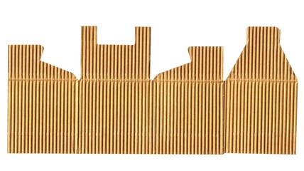 Wall Mural - corrugated cardboard box