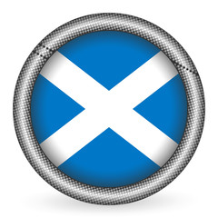 Wall Mural - Scotland flag button